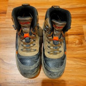Wolverine Work Boots Men's size 7.5 Steel Toe